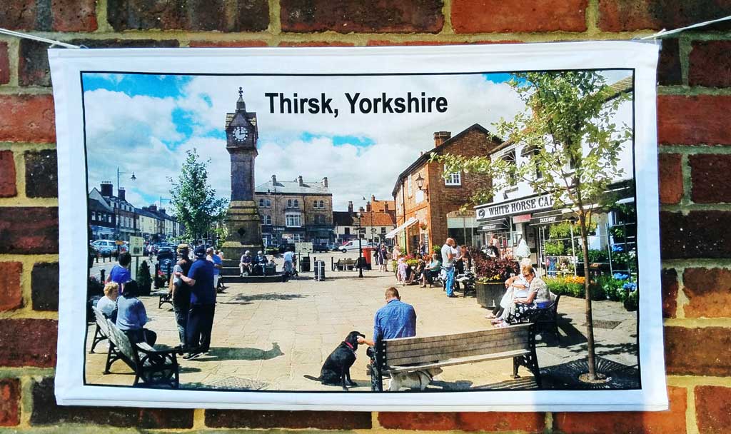 Thirsk tea towel
