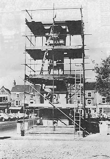 As seen with scaffolding 1987