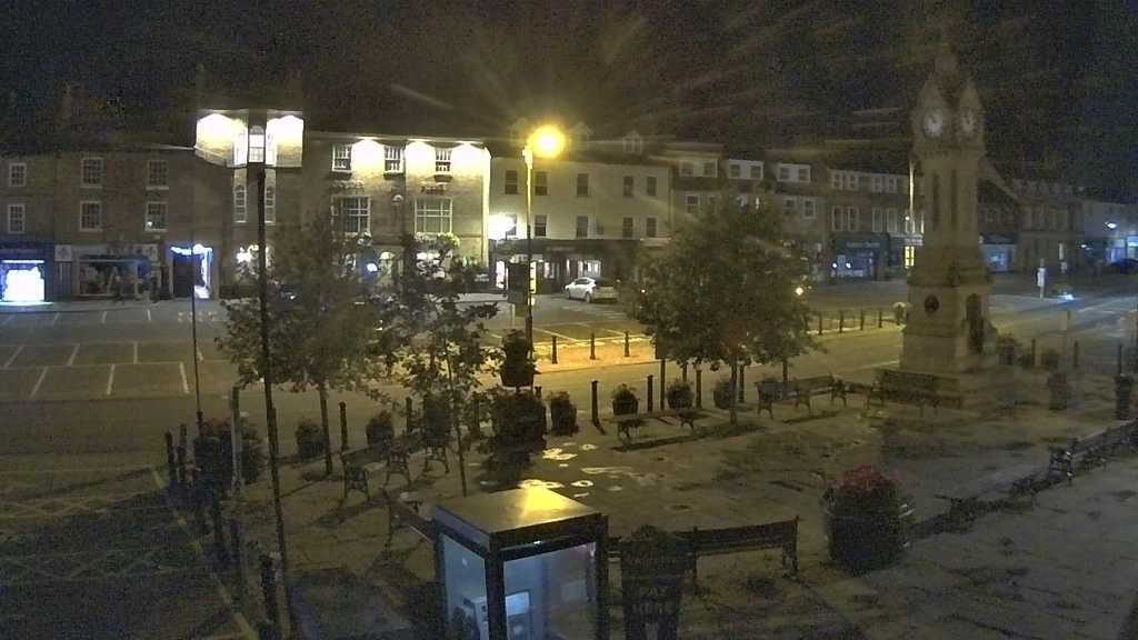 Thirsk webcam overlooking the Market Place