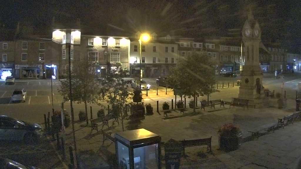 Thirsk webcam overlooking the Market Place