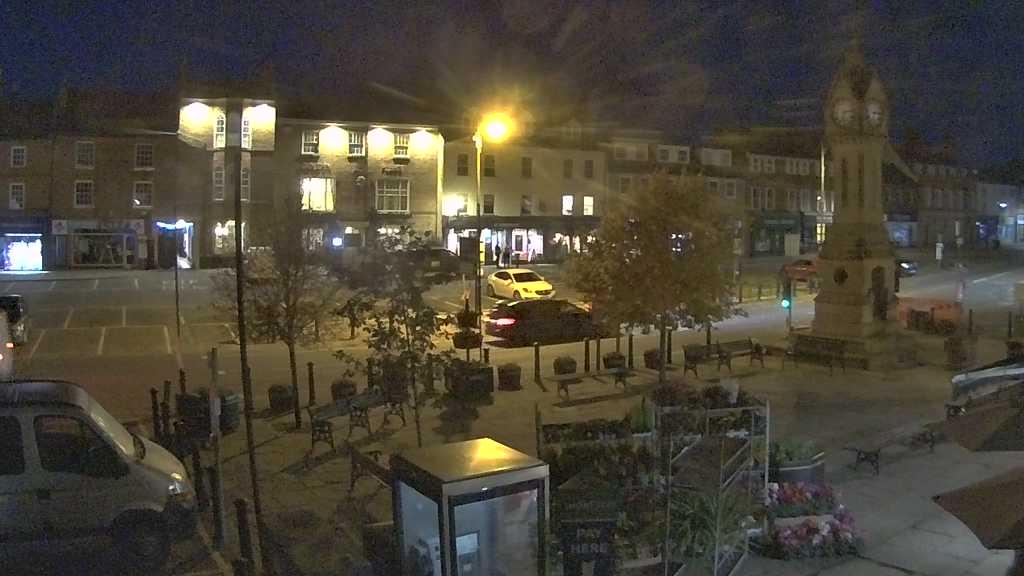 Thirsk webcam overlooking the Market Place