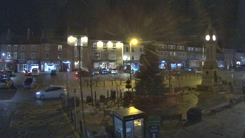 Thirsk webcam overlooking the Market Place