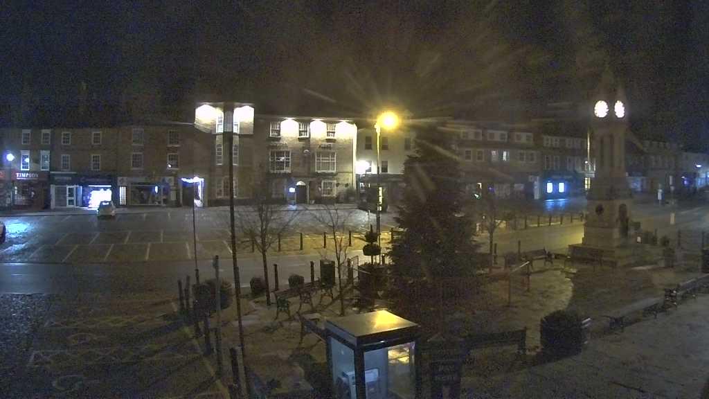Thirsk webcam overlooking the Market Place