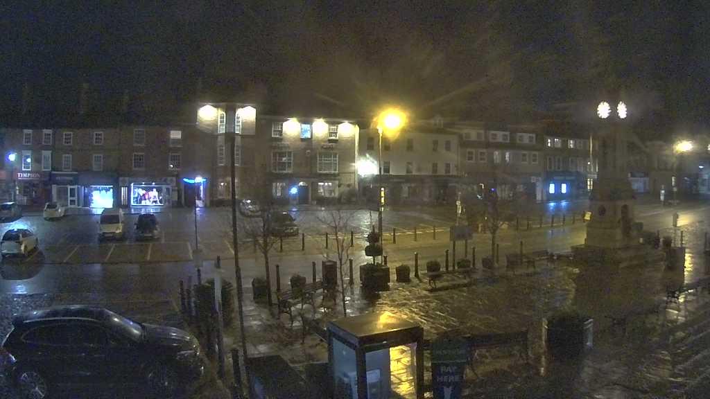 Thirsk webcam overlooking the Market Place