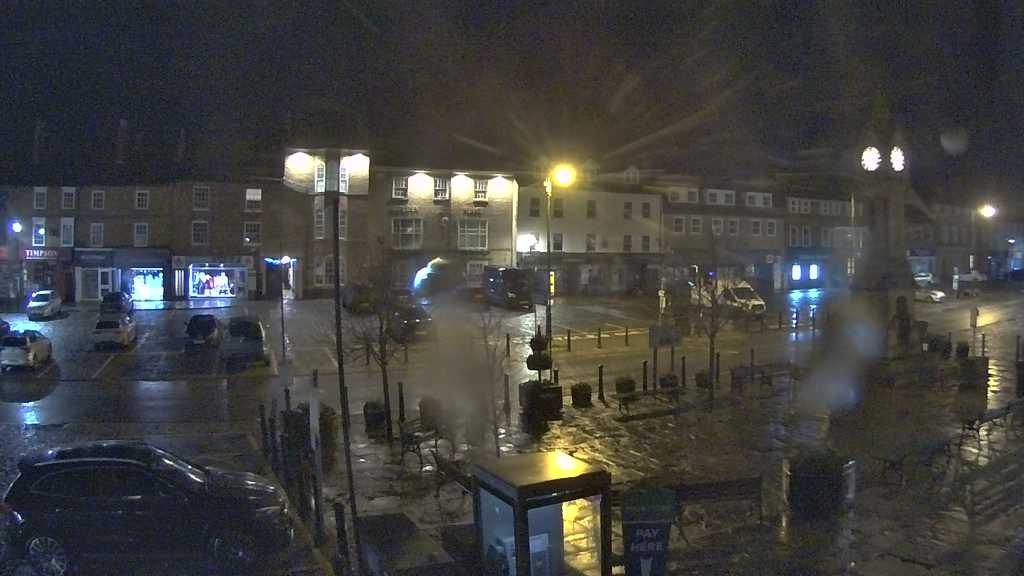 Thirsk webcam overlooking the Market Place