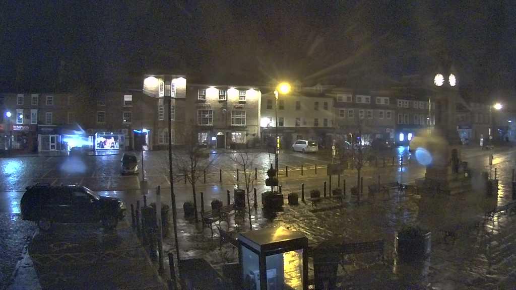 Thirsk webcam overlooking the Market Place