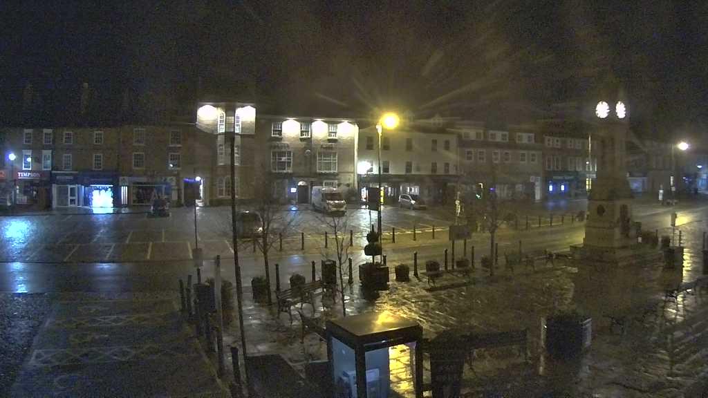Thirsk webcam overlooking the Market Place