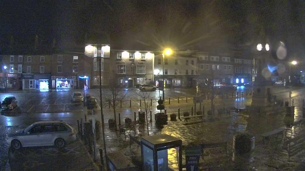 Thirsk webcam overlooking the Market Place