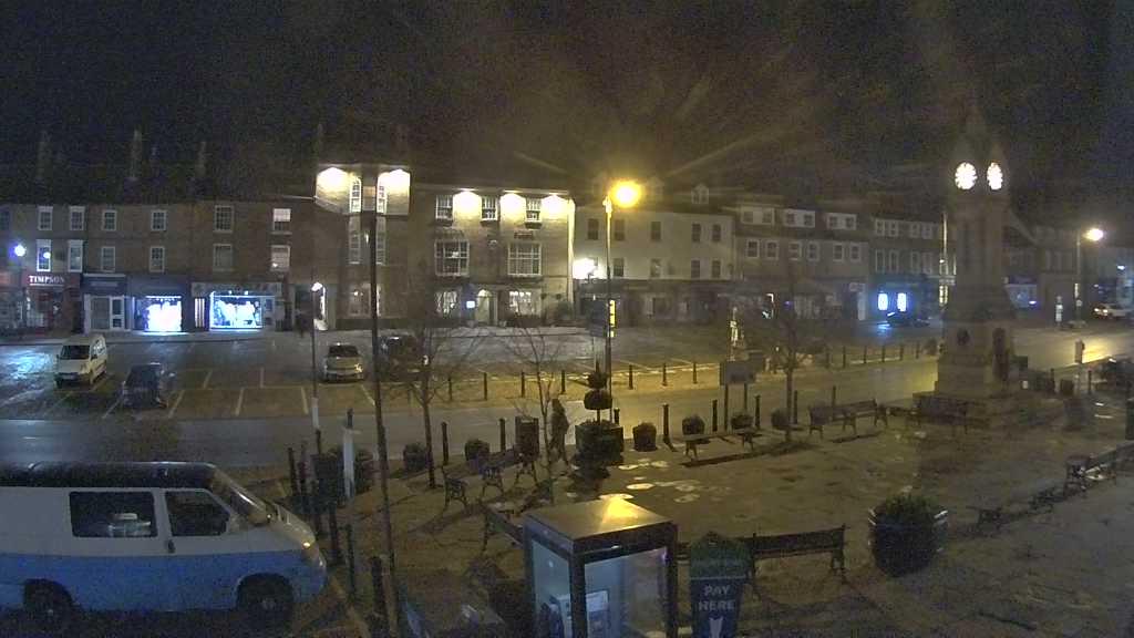 Thirsk webcam overlooking the Market Place