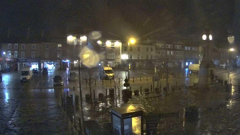 Thirsk webcam overlooking the Market Place