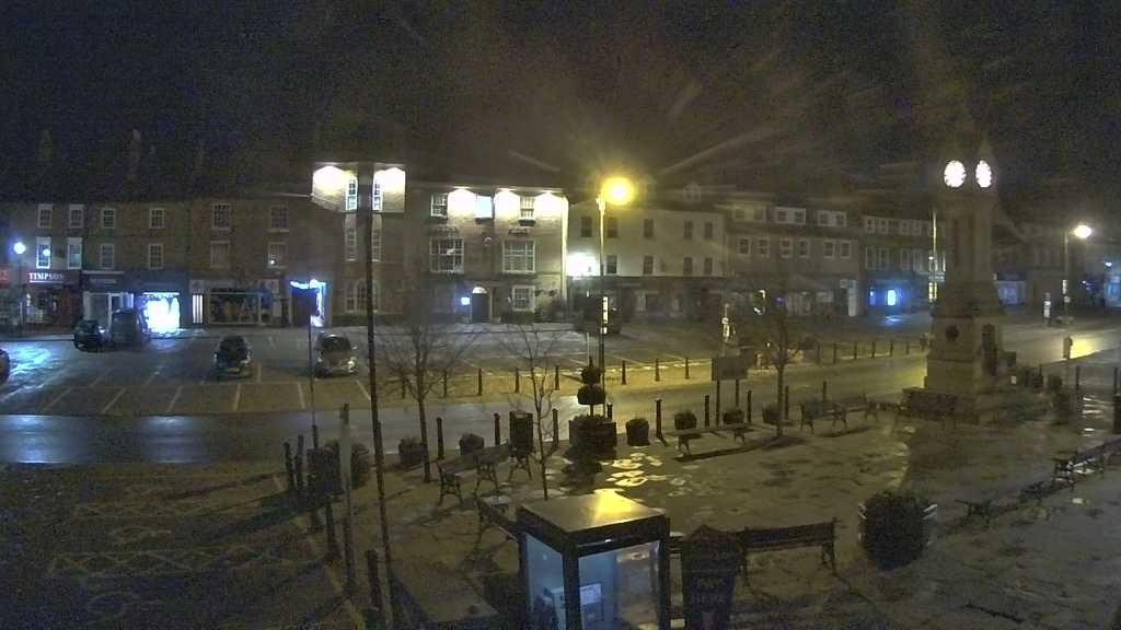 Thirsk webcam overlooking the Market Place