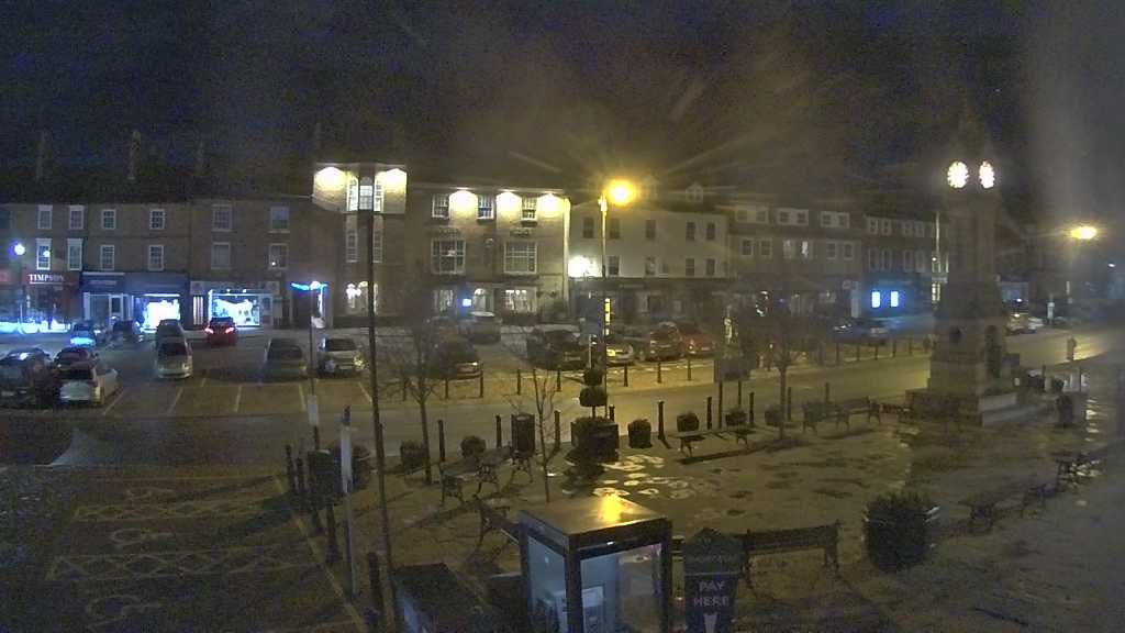Thirsk webcam overlooking the Market Place