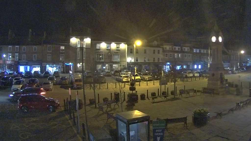 Thirsk webcam overlooking the Market Place