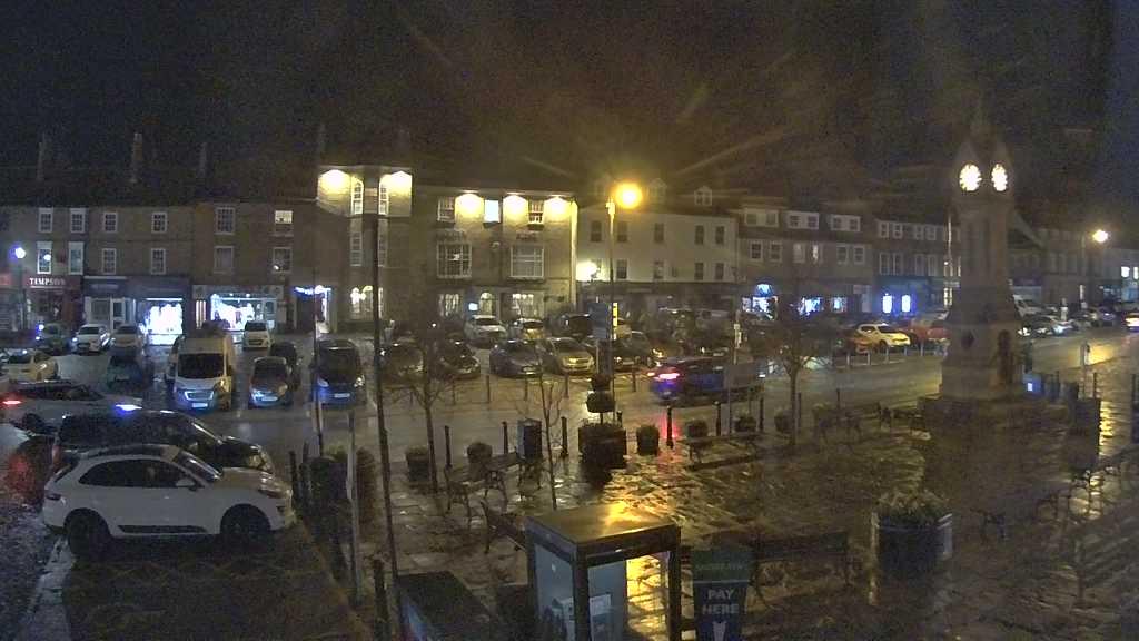 Thirsk webcam overlooking the Market Place