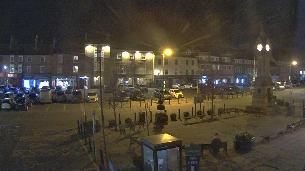 Thirsk webcam overlooking the Market Place