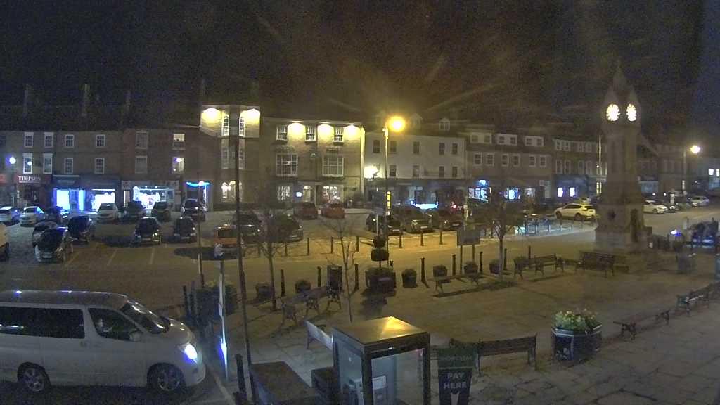 Thirsk webcam overlooking the Market Place