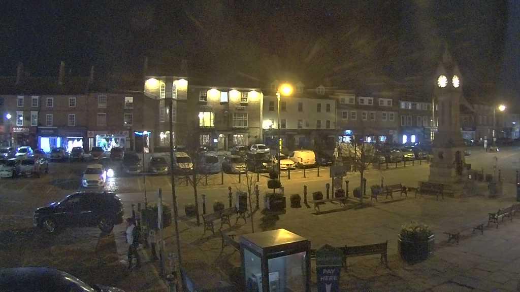 Thirsk webcam overlooking the Market Place