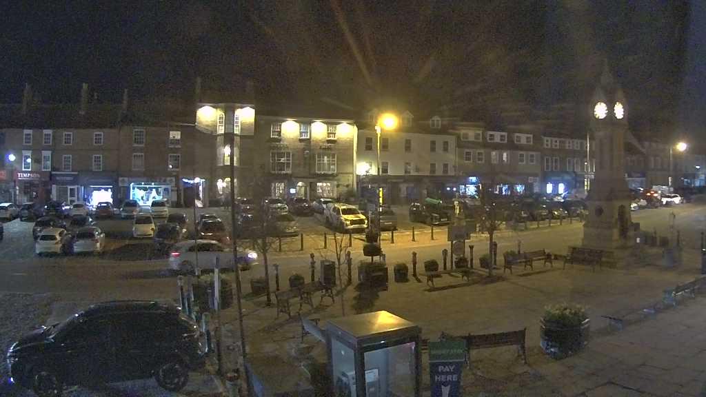Thirsk webcam overlooking the Market Place