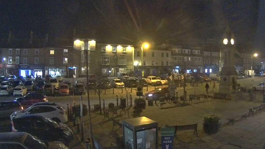 Thirsk webcam overlooking the Market Place