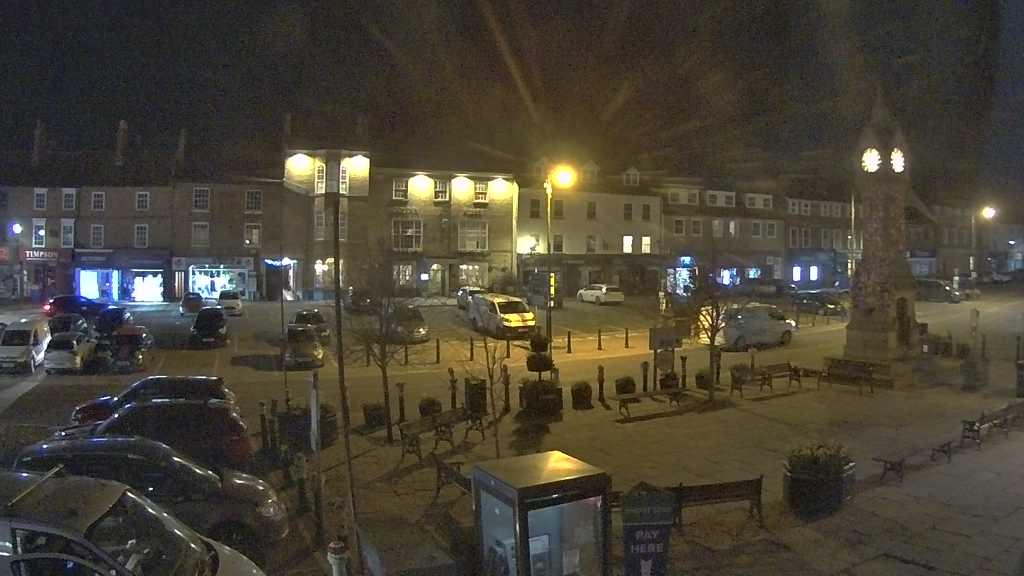 Thirsk webcam overlooking the Market Place