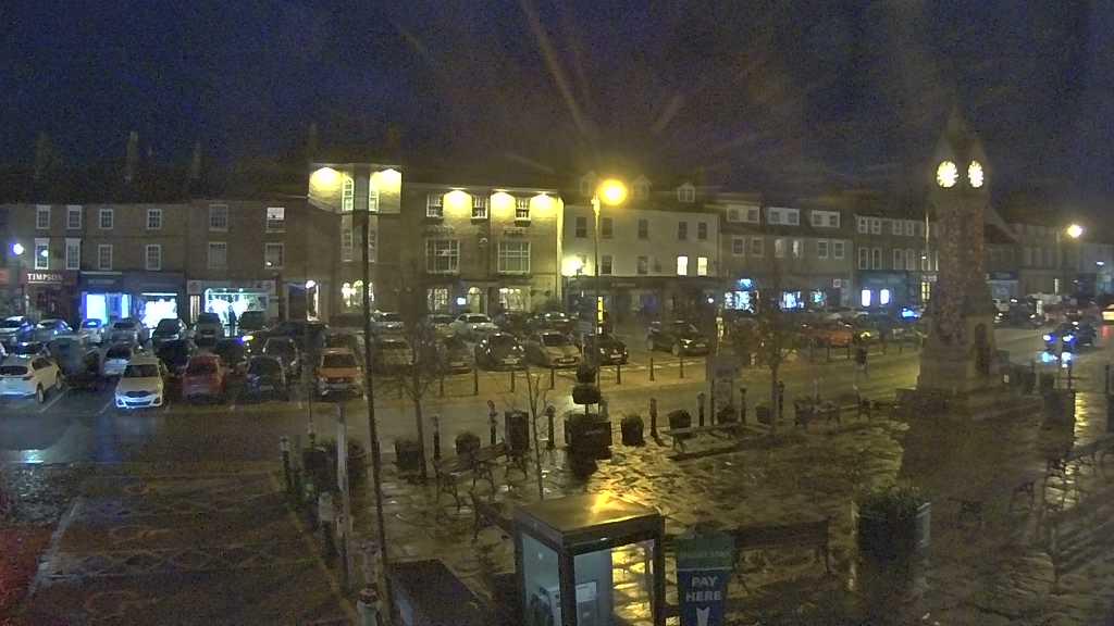 Thirsk webcam overlooking the Market Place