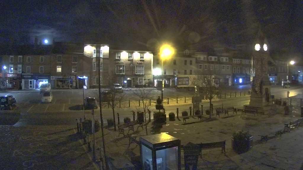Thirsk webcam overlooking the Market Place