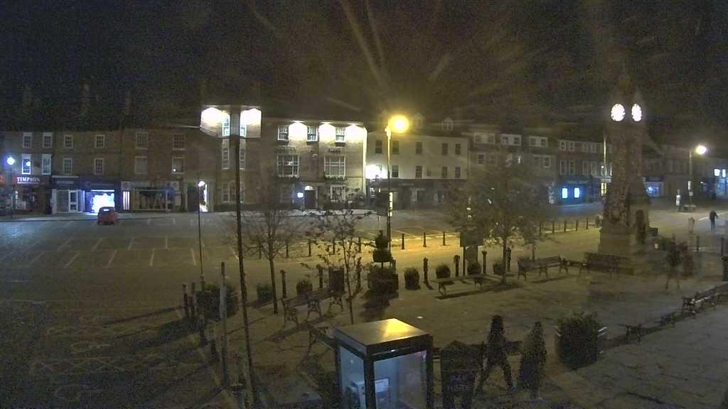 Thirsk webcam overlooking the Market Place
