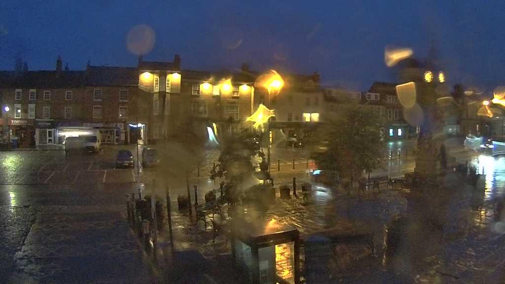 Thirsk webcam overlooking the Market Place