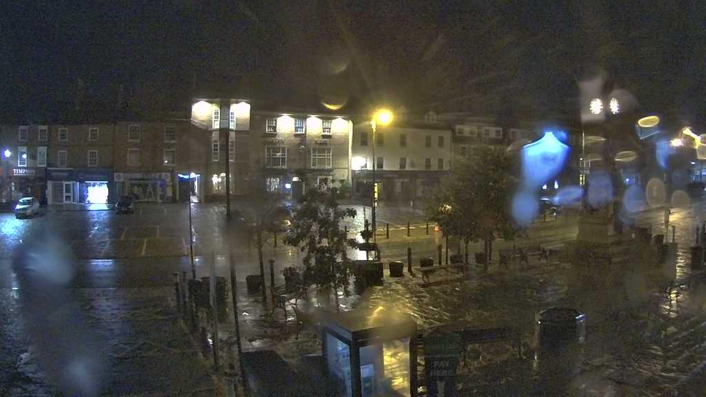 Thirsk webcam overlooking the Market Place