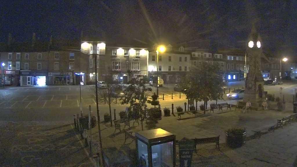 Thirsk webcam overlooking the Market Place