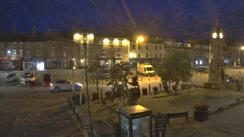 Thirsk webcam overlooking the Market Place